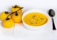 Yellow Tomato Gazpacho