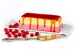 Mango and Raspberry Bavaroise